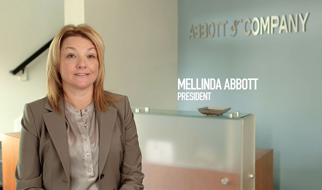 Abbott & Company Bio Video Mellinda Abbott
